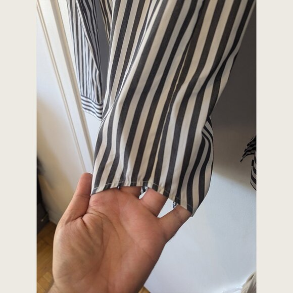 PHILIPPE DUBUC - Striped shirt - Sz 2 - Picture 6 of 10